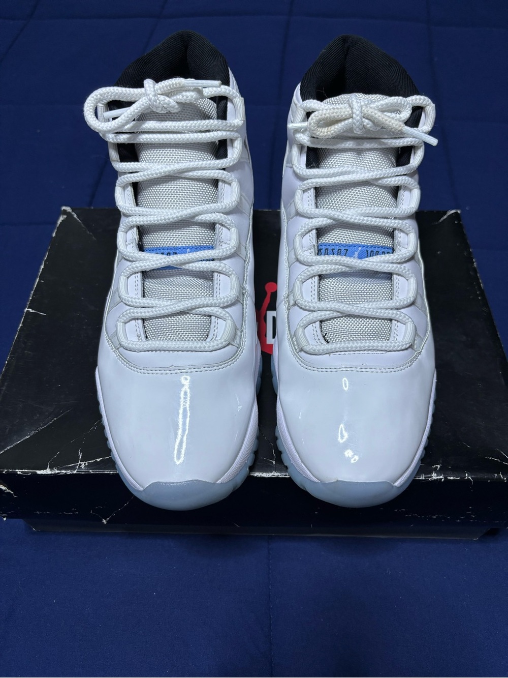Jordan 11 Retro High Legend Blue 2024 Size 10.5